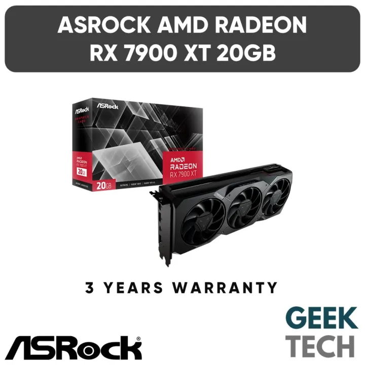 ASRock AMD Radeon RX 7900 XT 20GB GDDR6 | Lazada Malaysia