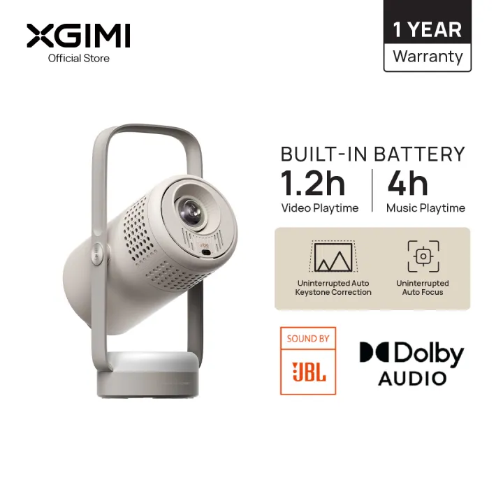 XGIMI Vibe One Portable Projector (Battery Powered) | Lazada Malaysia