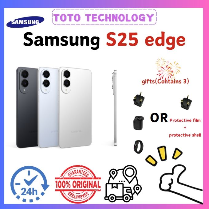 Samsung Galaxy S25 Edge 6.7 inches Snapdragon 8 Elite (3 nm) AMOLED 120Hz 200 MP 3900 mAh 25W wired NFC SmartPhone | Lazada Malaysia