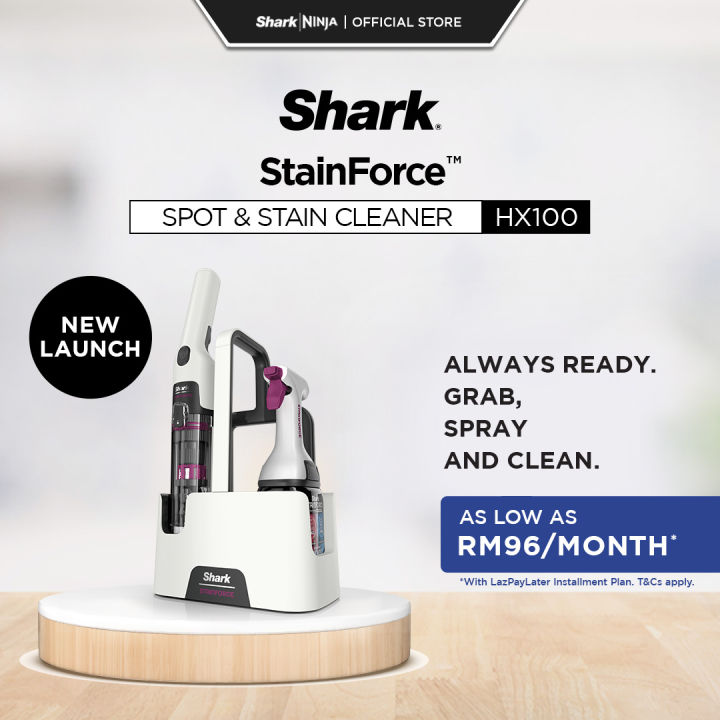 [NEW ARRIVAL] Shark StainForce Cordless Stain-Destroying Spot Cleaner HX100 | Lazada Malaysia