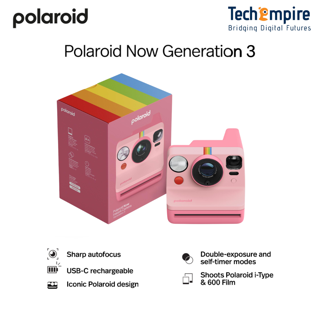 Polaroid Now Generation 3 i-Type Instant Camera