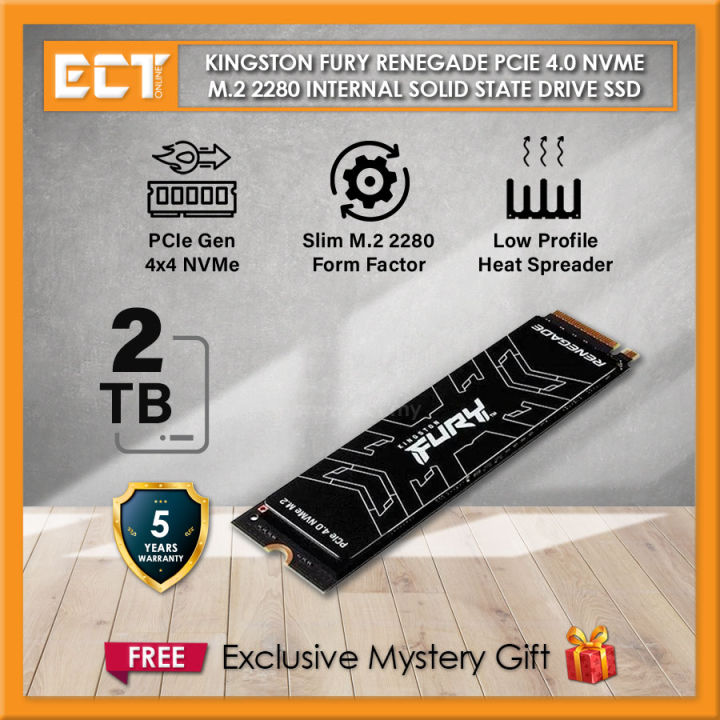 Kingston Fury Renegade 2TB / 4TB PCIe 4.0 NVMe M.2 2280 Internal Solid State Drive SSD (R: 7.3GB/s | W: 7GB/s) | Lazada Malaysia