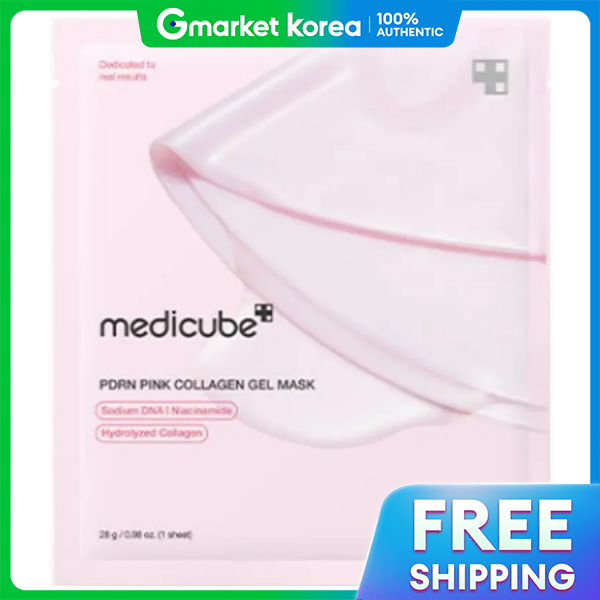 Medicube Pdrn Pink Collagen Gel Mask Pack 5 Count