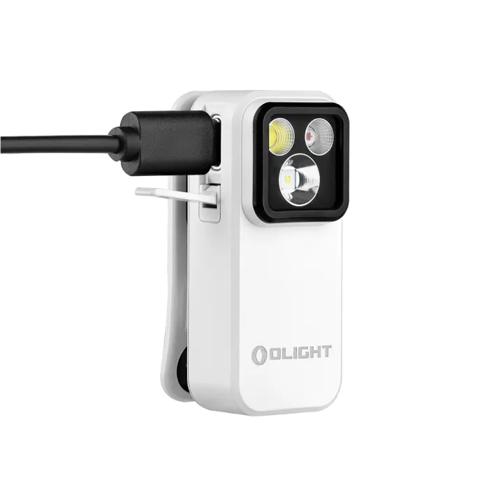 Olight OLIGHT Oclip Pro EDC Flashlight Clip-On Light, Rechargeable Flashlights 500 Lumens With Triple Lights Type-C Charging | Lazada Malaysia