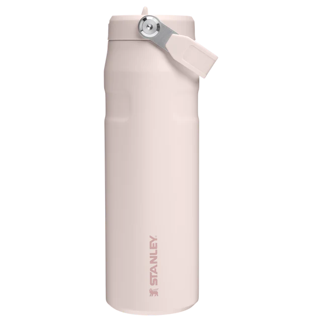 Stanley IceFlow Bottle 24oz with Flip Straw Lid | Cold Water Tumbler with Handle | Leakproof Custom Engraving Gift