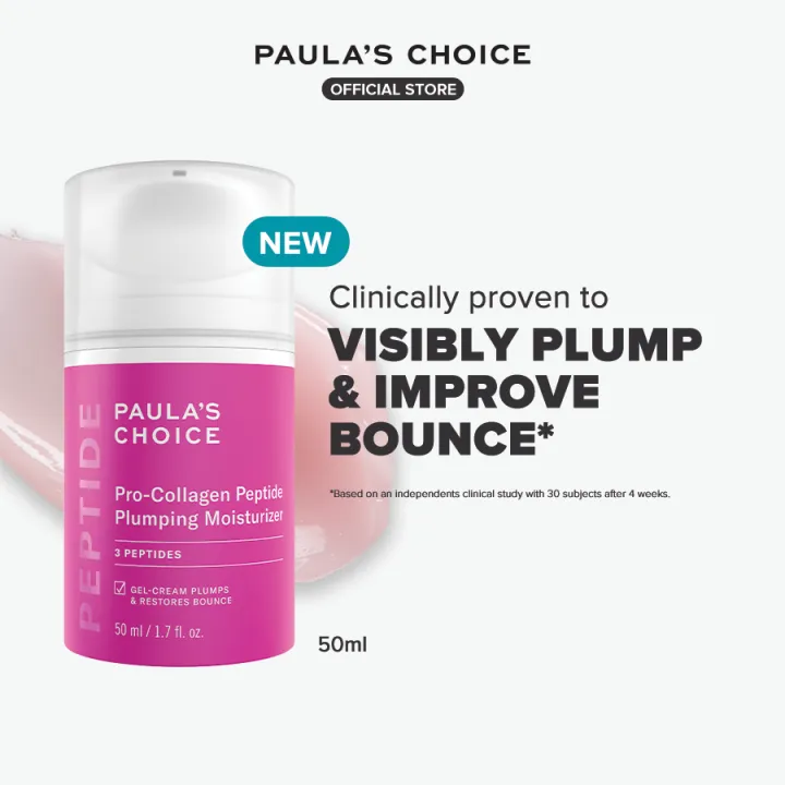 Paula's Choice Pro-Collagen Peptide Plumping Moisturizer - 24-Hour Hydration , Visibly Plump & Improve Bounce | Lazada Malaysia