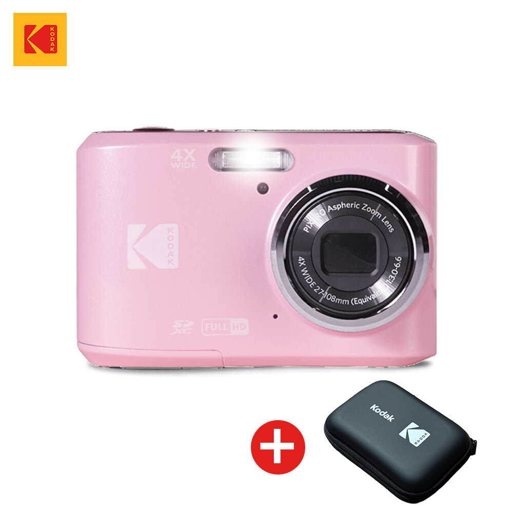 Kodak | KODAK PIXPRO FZ45-RD 16MPDigital Camera Zoom Digital camera 16 MP Optical zoom 4 x White Full HD Video HDR video