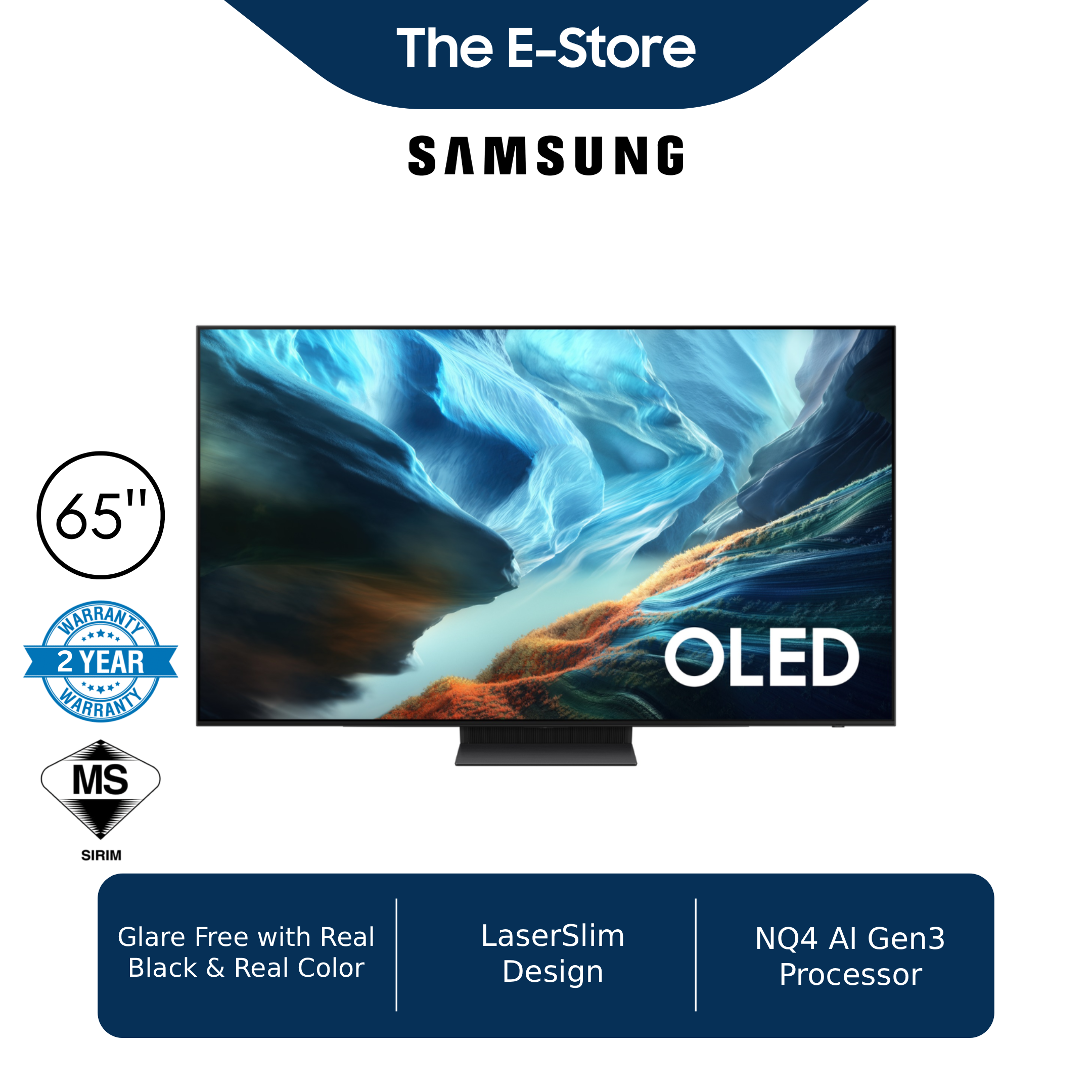 [Delivery By Seller] Samsung 65"/77" S90D S85F S90H OLED 4K Tizen OS Smart TV | QA77S90DAEXXM QA77S90CAKXXM QA77S90HAKXXM QA65S90HAKXXM (65inch 77 inch OLED TV Television Televisyen 电视机 電視機) - Installation Available Optional