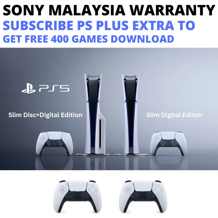 Sony Playstation 5 PS5 Pro 2TB / PS5 Slim 1TB Disc/Digital Edition (15 Months Sony Malaysia Warranty) | Lazada Malaysia