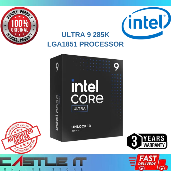 Intel Core Ultra 9 285K Processor 24 Core 24 Thread 5.7GHz LGA1851 AI Boost BX80768285K | Lazada Malaysia