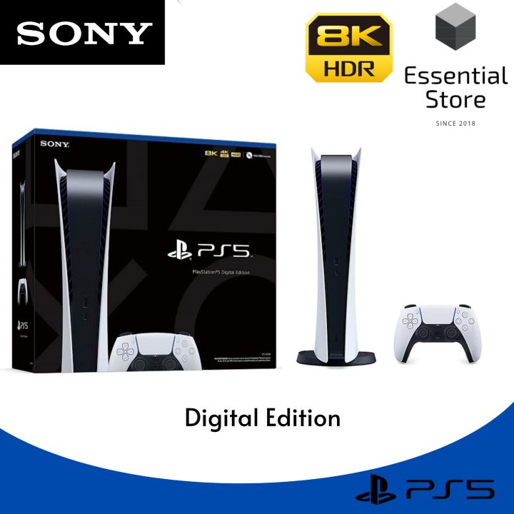 SONY PS5 PlayStation®5 Digital Edition (Malaysia Set) Ready Stock | Lazada Malaysia
