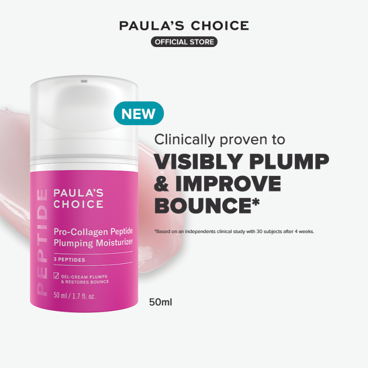 Paula's Choice Pro-Collagen Peptide Plumping Moisturizer - 24-Hour Hydration , Visibly Plump & Improve Bounce | Lazada Malaysia