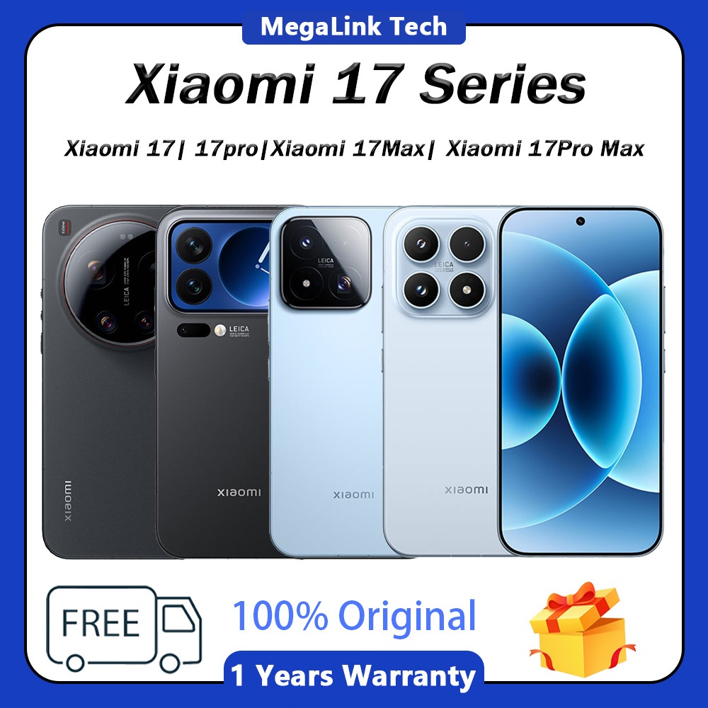 Xiaomi 17 Pro Max /Xiaomi 17 Pro /17 Max /Xiaomi17 Snapdragon 8 Elite Gen 5 Dual SIM Xiaomi Phone