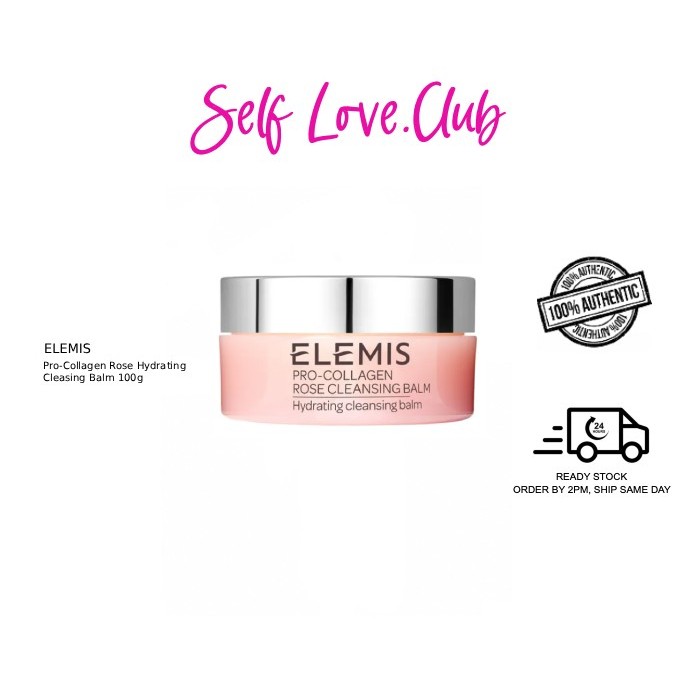 READY SOCK ELEMIS Pro-Collagen Rose Hydrating Cleasing Balm 100g