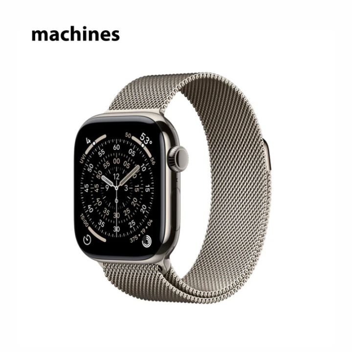 Apple Watch Series 11 (GPS + Cellular) 42mm/46mm Titanium Case with Milanese Loop | Lazada Malaysia