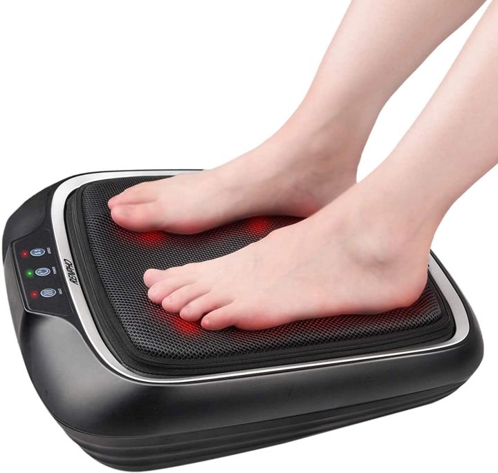 RENPHO Foot Massager Heat, Electric Shiatsu Feet Massager Machine, Deep-Kneading Foot Massage with Removable Cover | Lazada Malaysia