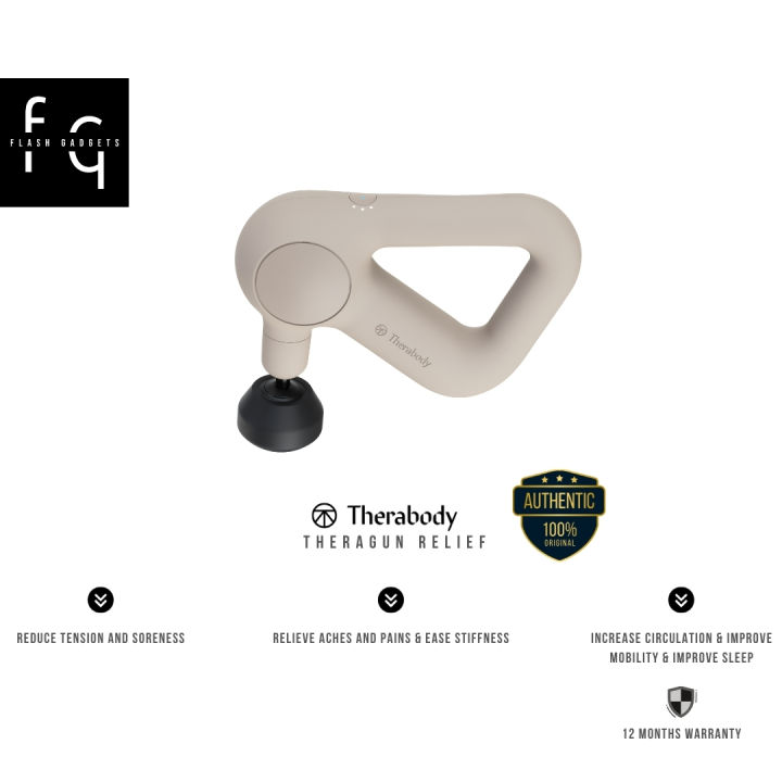 Therabody Theragun Relief – FDA Registered I 1 Year Therabody Malaysia Warranty | Lazada Malaysia
