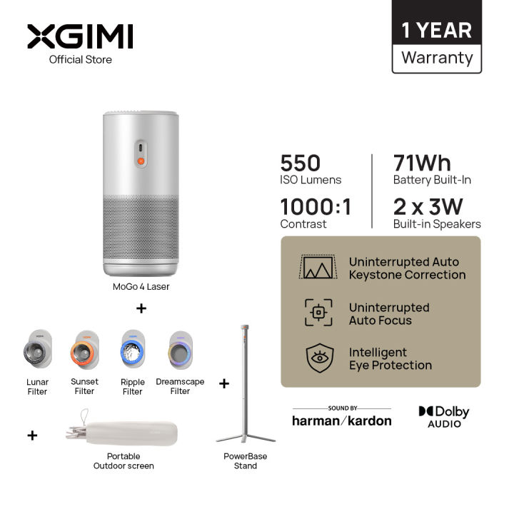 XGIMI MoGo 4 Laser Outdoor | Lazada Malaysia