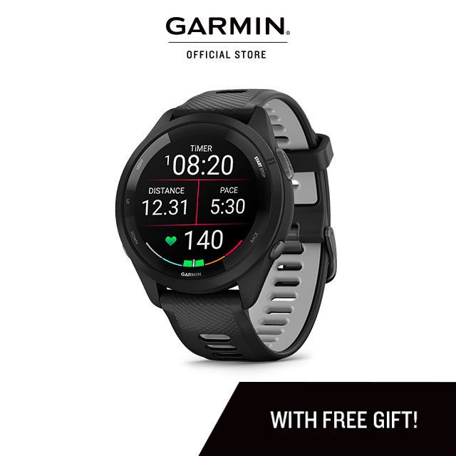 Garmin Forerunner 265 - TRAIN BRILLIANTLY WITH AN AMOLED DISPLAY | Lazada Malaysia