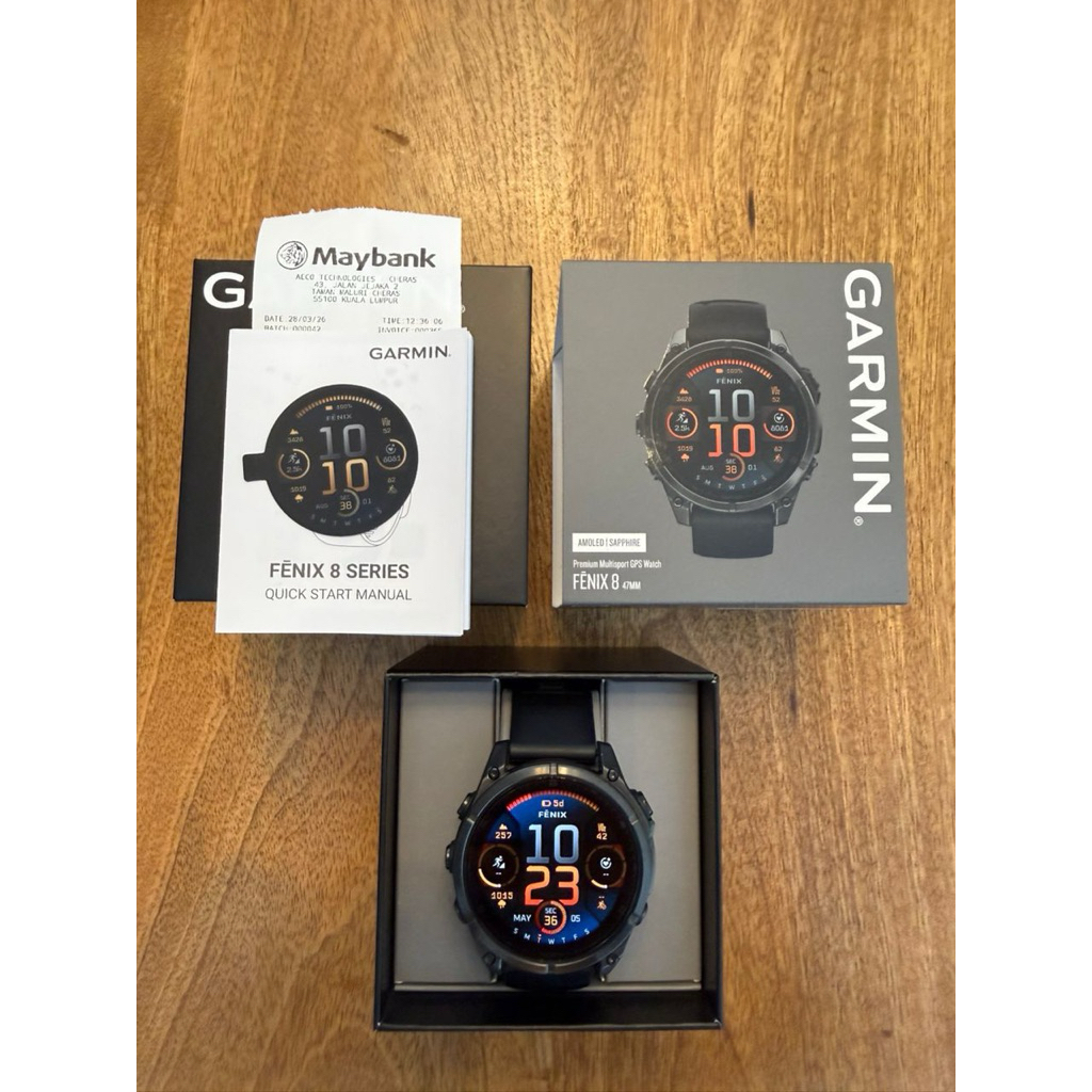 Garmin Fenix 8 Sapphire AMOLED 47mm