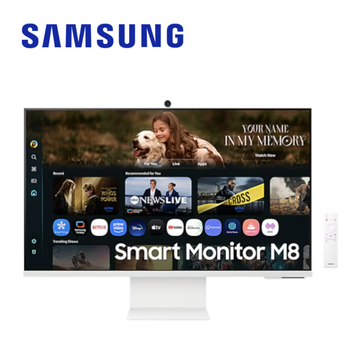 Samsung M8 M80F AI LS32FM803UEXXS 32" 4K 60Hz VA Smart Monitor ( HDMI, USB-C, USB Hub, 3 Yrs Wrty ) | Lazada Malaysia
