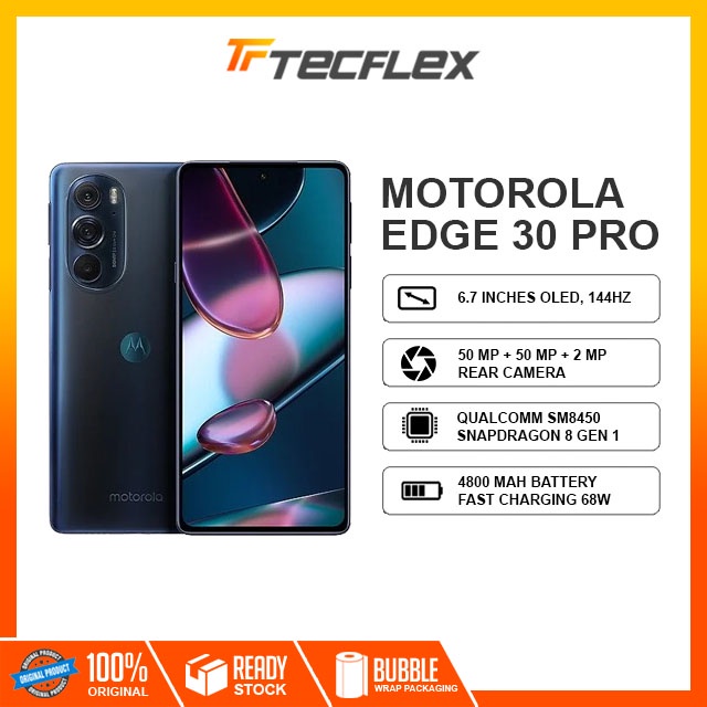 Motorola Edge 30 Pro (12GB RAM + 256GB Storage)