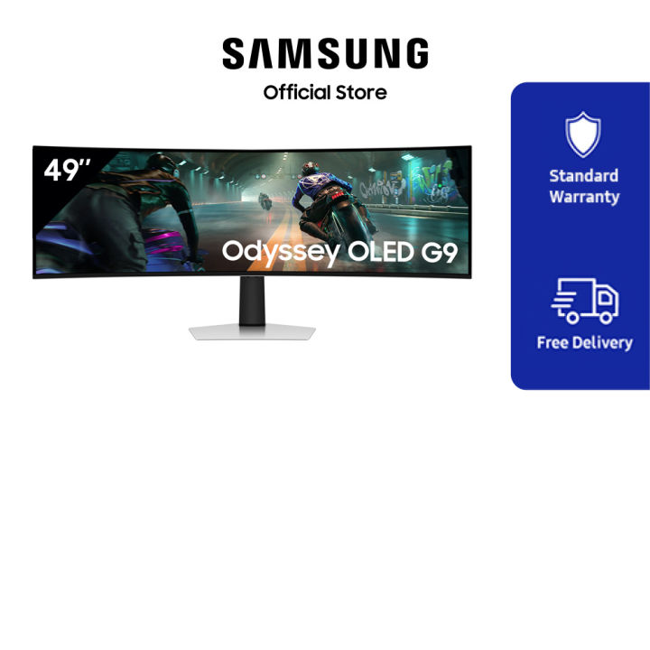 Samsung 49" Odyssey OLED G9 | G91SD DQHD 144Hz Gaming Monitor | LS49DG910SEXXS | Lazada Malaysia