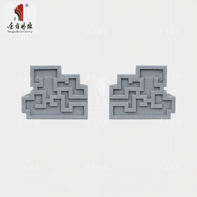 SHANNAIER | Antique Style Brick Carving Ornament