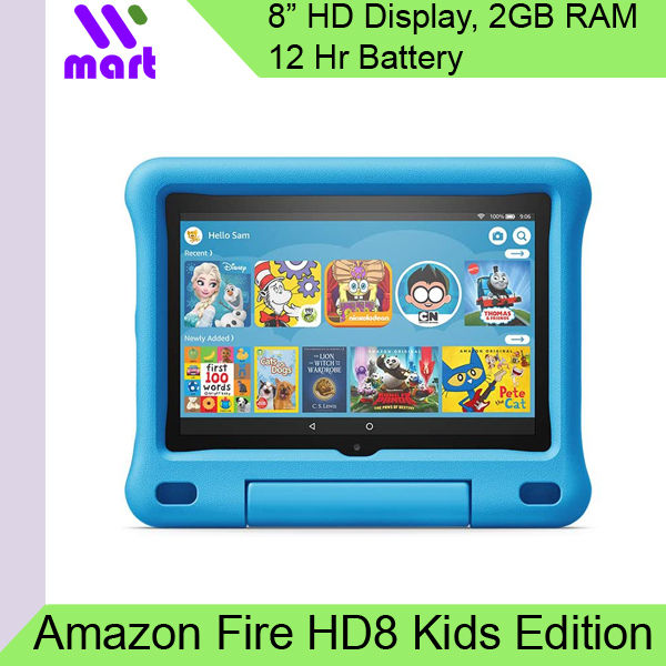 Amazon Fire HD 8 Kids Edition tablet 2020 Edition, 8 HD display, 32 GB, with Kid-Proof Case | Lazada Malaysia