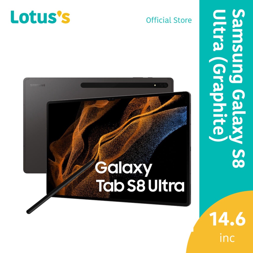 Samsung Galaxy Tab S8 Ultra 14.6" (12GB+256GB) WIFI - Graphite