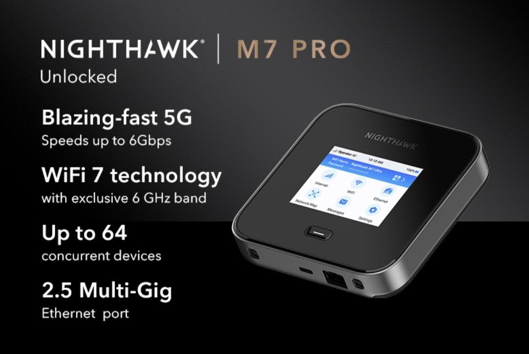 Netgear Nighthawk M7 Pro unlocked cannot mod