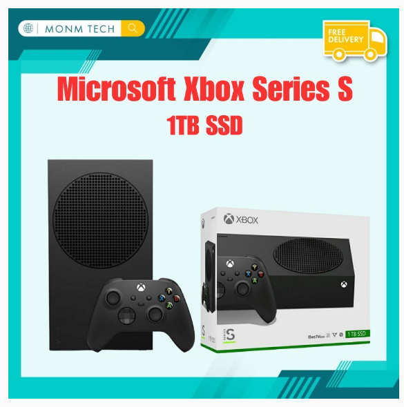 Microsoft Xbox Series S (1TB SSD)-Black | Shopee Malaysia