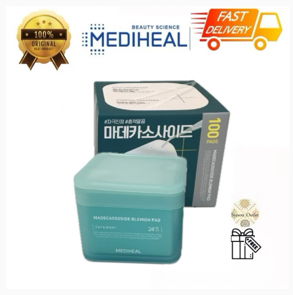 MEDIHEAL MADECASSOSIDE BLEMISH PAD -Face Toner Pads 100+ [ Ready Stock ] | Shopee Malaysia