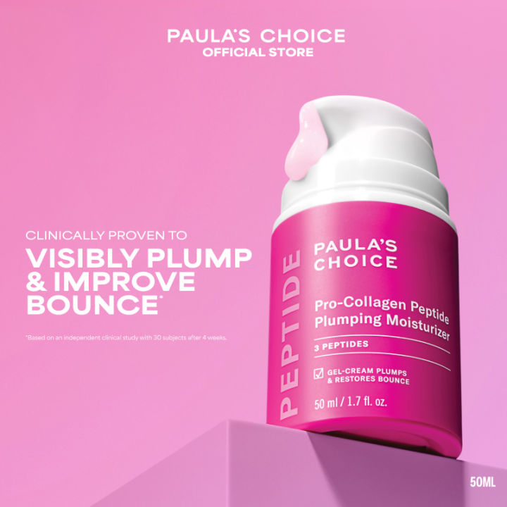 Paula's Choice Pro-Collagen Peptide Plumping Moisturizer - 24-Hour Hydration , Visibly Plump & Improve Bounce | Lazada Malaysia