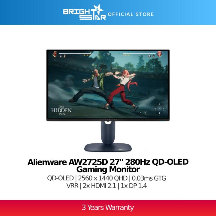 Alienware AW2725D 27" 280Hz QD-OLED Gaming Monitor | Lazada Malaysia