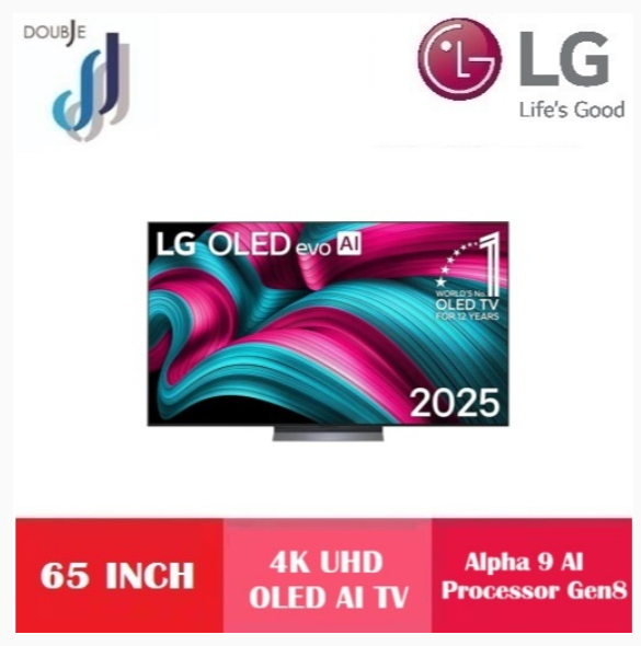 LG 48/55/65/77/83" C5 Series OLED evo 4K UHD HDR10 AI 2025 Smart TV | Shopee Malaysia