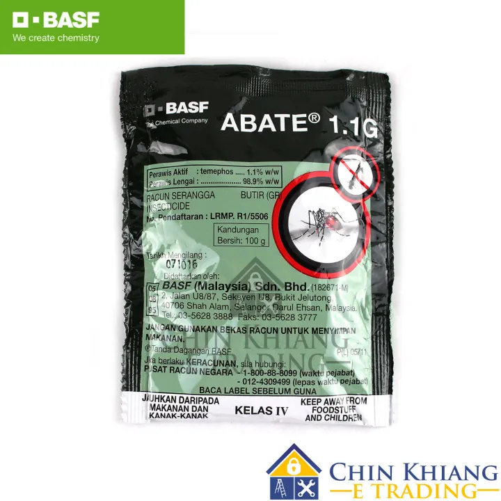 BASF B1100 Abate 1.1G Aedes Mosquito Larvae Killer 1 x 100g | Lazada Malaysia