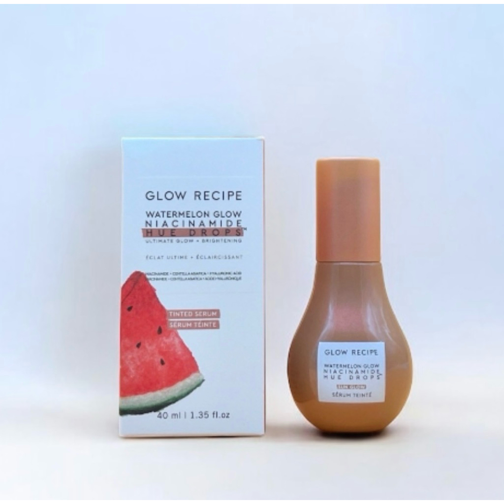Glow Recipe Watermelon Glow Niacinamide Hue Drops – Sun Glow Serum 40ml
