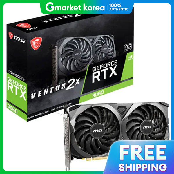 Msi Geforce Rtx 3060 Ventus 2X Oc D6 12Gb_Hc
