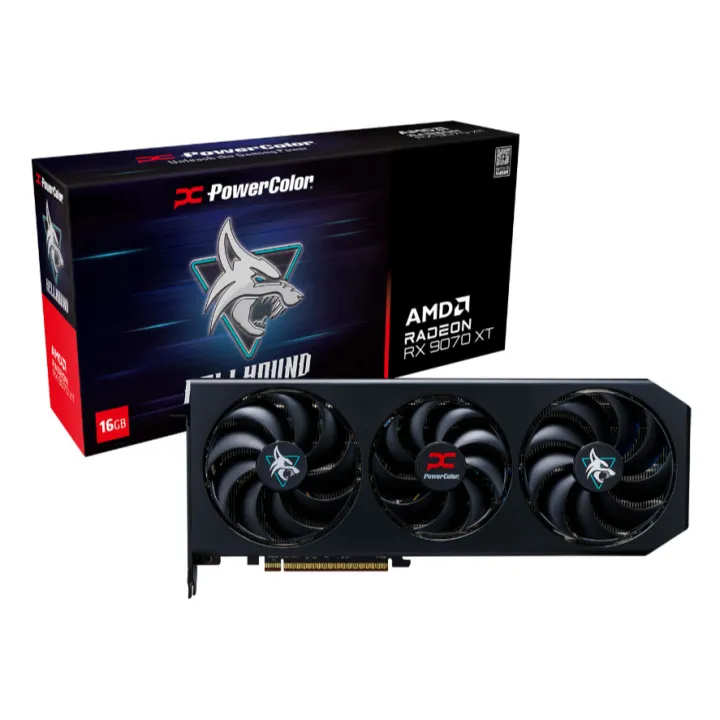 # PowerColor AMD Radeon RX 9070 XT Hellhound 16GB GDDR6 # | Lazada Malaysia