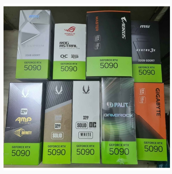 RTX 5090 32GB SALES (ASUS, GIGABYTE, MSI, ROG, ZOTAC, PALIT) | Shopee Malaysia