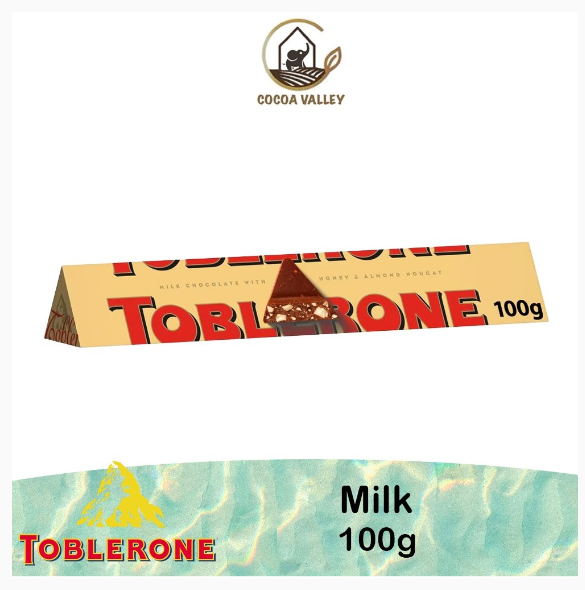 Toblerone Milk Chocolate 100g | Shopee Malaysia