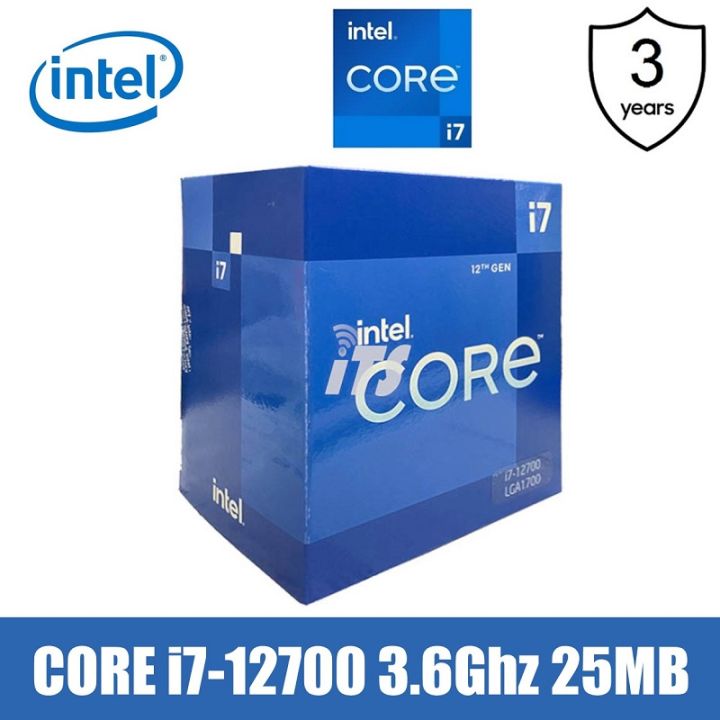 Intel Core I7-12700 12th Gen Processor - Alder Lake (25MB Cache, 3.6Ghz) | Lazada Malaysia