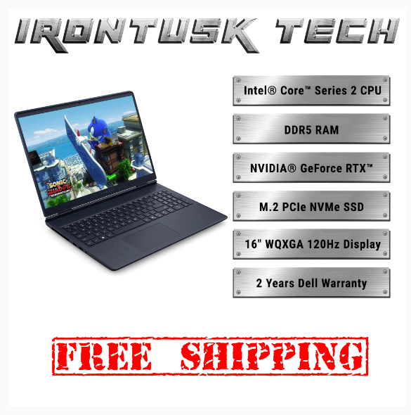Alienware 16 Aurora Gaming Laptop - AC16250 - Intel® Core™ CPU, DDR5 RAM, NVIDIA® GeForce RTX™ GPU | Shopee Malaysia
