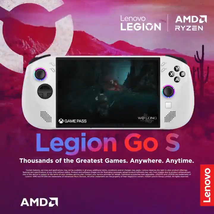 Lenovo LEGION GO S / AMD Ryzen Z2 GO / 16GB LPDDR5x | 512GB SSD | 8 inches 120Hz Screen Lenovo Handheld console | Lazada Malaysia
