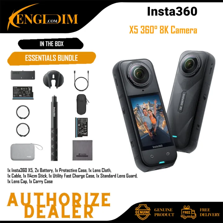Insta360 X5 360° 8K Camera | Lazada Malaysia