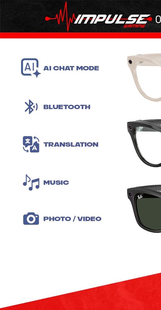 [READY STOCK] Ray-Ban | Meta Headliner, Skyler, Wayfarer Smart Glasses (Polar Green, Gradient Cinnamon, Graphite) | Shopee Malaysia