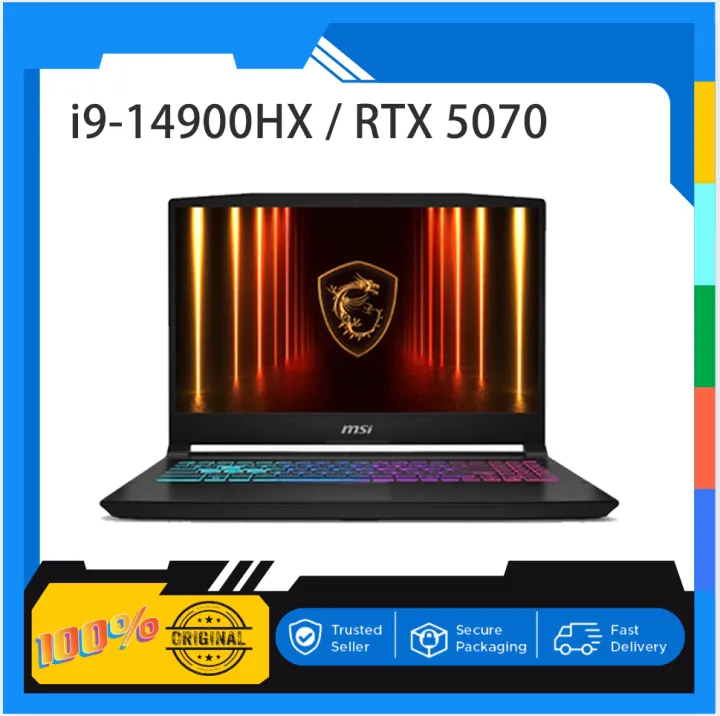 i9-14900HX MSI Katana 15 HX / MSI Katana 17 HX RTX5070 MSI Gaming Laptop 2.5K 165Hz 16GB+1TB Katana15 | Lazada Malaysia
