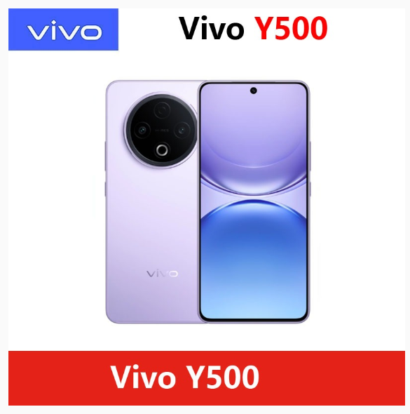 Vivo Y500 5G Smartphone Dimensity 7300 6.77 inches AMOLED 120Hz 8200mAh Battery 90W FlashCharge | Shopee Malaysia