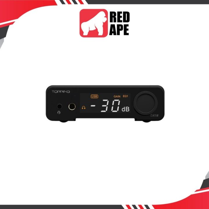 Topping DX1 II, Portable DAC and Amplifier: ES9039Q2M with 10-Band PEQ, 4.4mm Balanced & 3.5mm Outputs DAC/AMP (DX1 II) | Lazada Malaysia